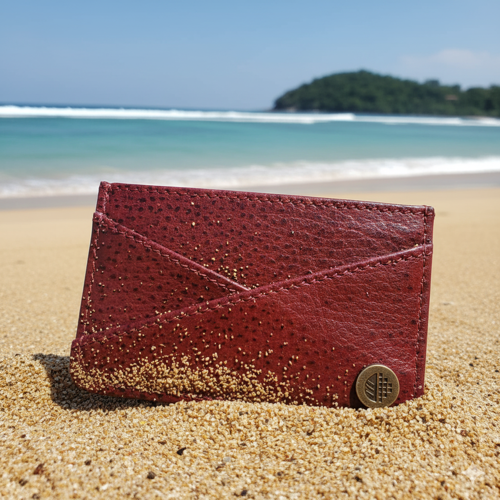 Maroon Ultra Sleek Card Holders - Image 3