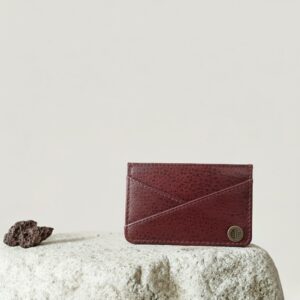 Maroon Ultra Sleek  Card Holders