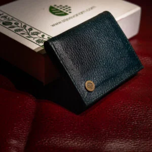 Teal Green Bifold Card Holder