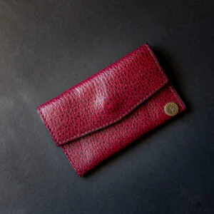 Maroon Envelope Card Holder