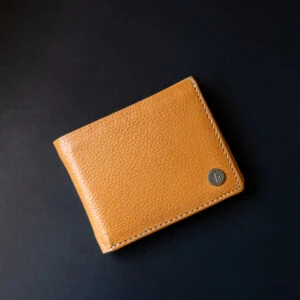 Tan Vegan RFID wallet