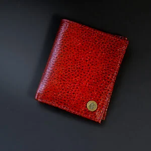 Rusty Orange Bifold Card Holder