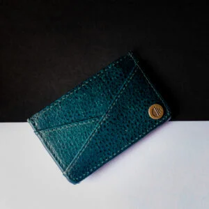 Teal Green Ultra Sleek Card Holder
