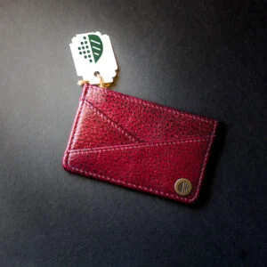 Maroon Ulta-Sleek Card Holder