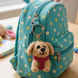 Bholu- Puppy keychain