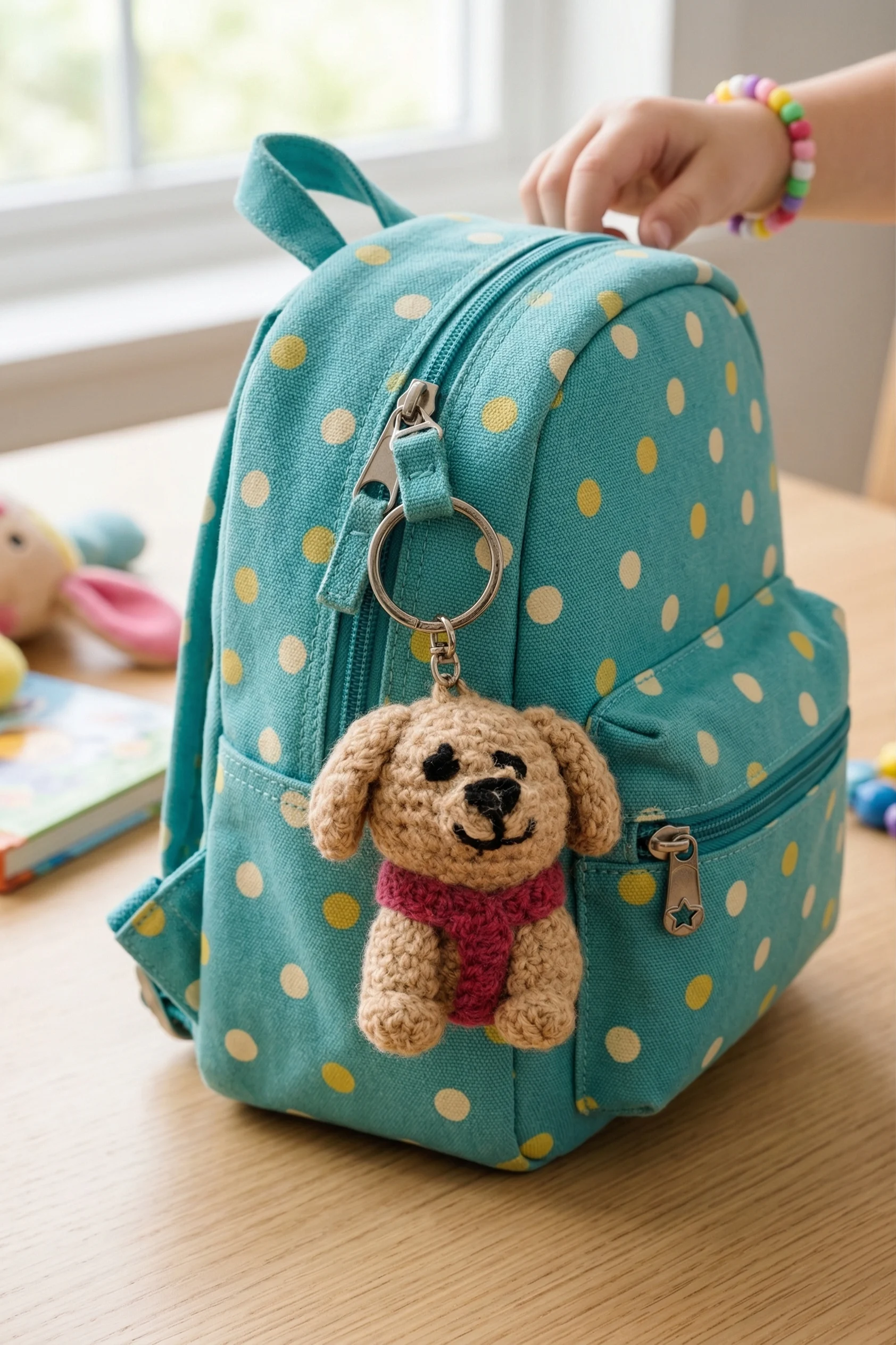 Bholu- Puppy keychain